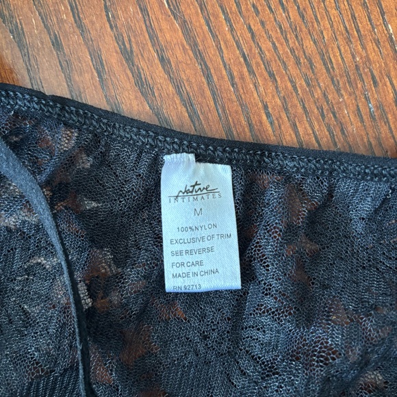 Native Black Lace Intimates - Picture 3 of 7